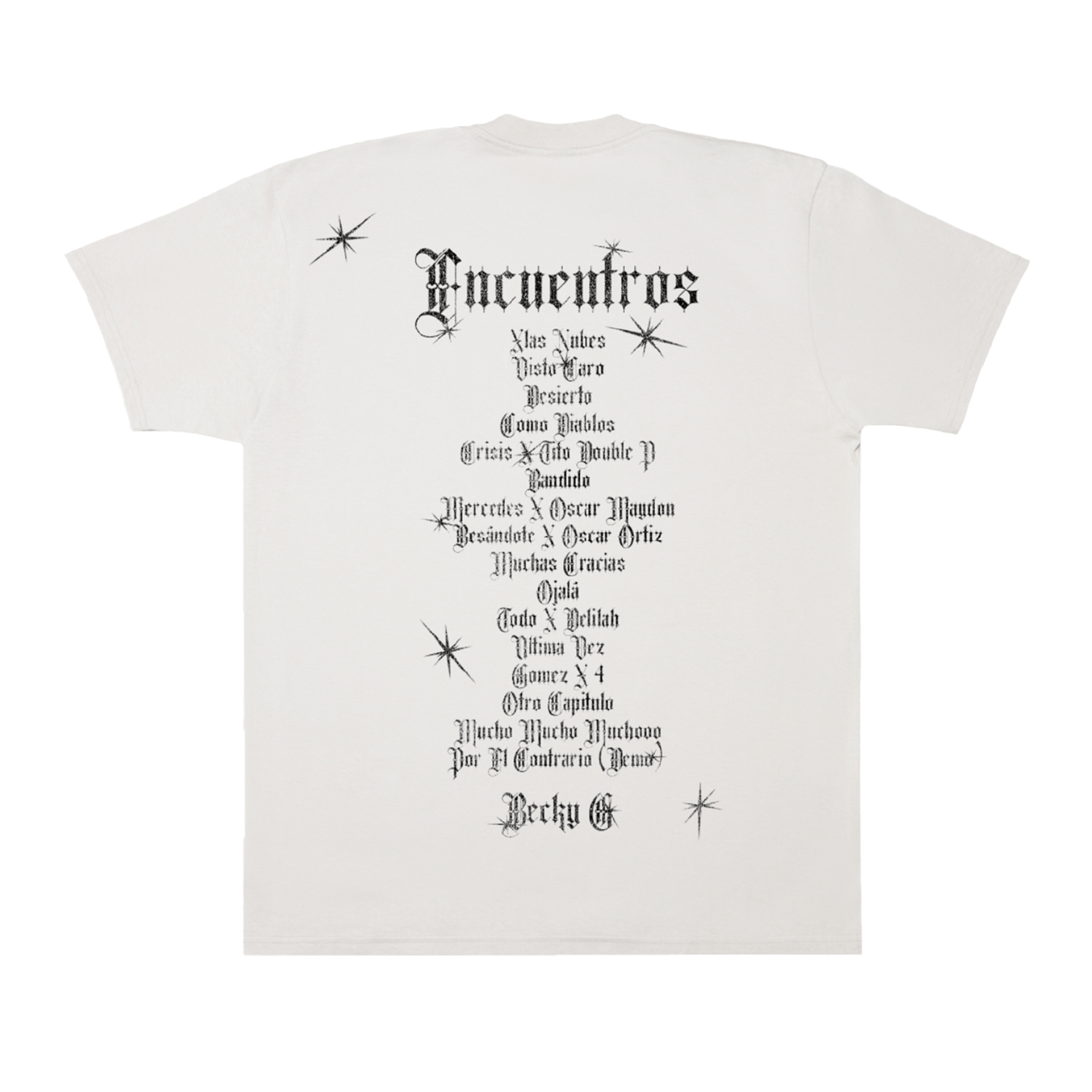 Encuentros Tracklist Tee