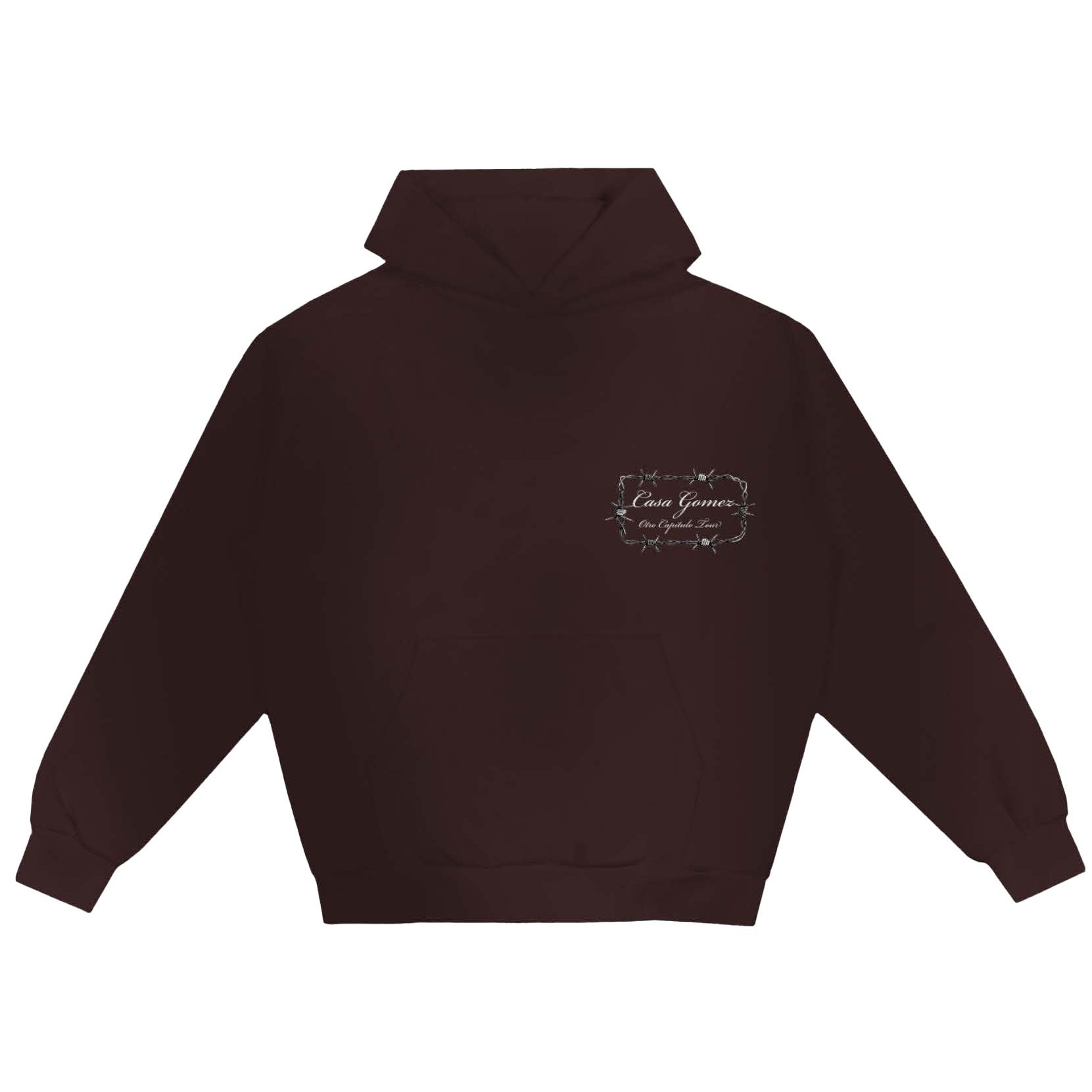 Becky G Casa Gomez Tour Hoodie in Brown